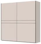 Posuvná šatní skříň 230 baptiste-béžová - základní