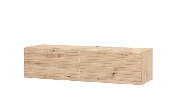 Závěsný tv stolek 128 cm raffe - dub artisan