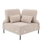 Rohový polohovací díl adapto - výběr potahu