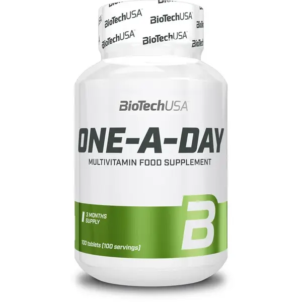 BioTechUSA One-A-Day komplexný multivitamín s minerálmi 186 g