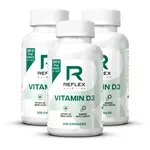 Reflex Nutrition Vitamin D3 100 pcs kapsle s vitamínem D 222 g
