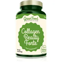 GreenFood Nutrition Collagen Beauty Forte kapsle pro krásné vlasy, pleť a nehty 90 cps
