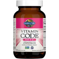 Garden of Life Vitamin Code RAW Vitamin B12 kapsle pro normální činnost nervové soustavy a krásnou pleť 30 cps