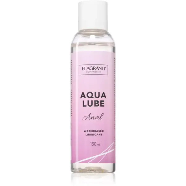 Flagranti Aqua Lube Anal análny lubrikačný gél na vodnej báze 150 ml