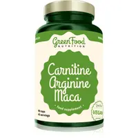 GreenFood Nutrition Carnitine Arginine Maca podpora športového výkonu 116 g