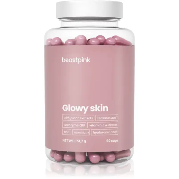 BeastPink Glowy Skin kapsuly pre žiarivý vzhľad pleti 90 cps