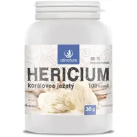 Allnature Hericium Korálovec ježatý kapsuly na detoxikáciu organizmu a podporu imunity 100 cps