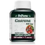 MedPharma Guarana 800 mg tablety na podporu zníženia miery únavy a vyčerpania 107 tbl