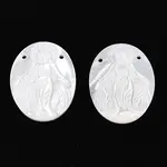 Natural White Shell Mother of Pearl Shell Pendants