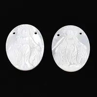 Natural White Shell Mother of Pearl Shell Pendants