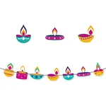 Diwali Theme Paper Flag Banners
