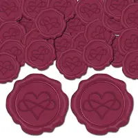 25Pcs Adhesive Wax Seal Stickers