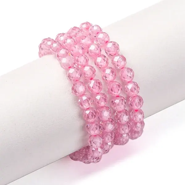 Cubic Zirconia Beads Strands