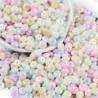 Opaque Colours Luster Glass Seed Beads