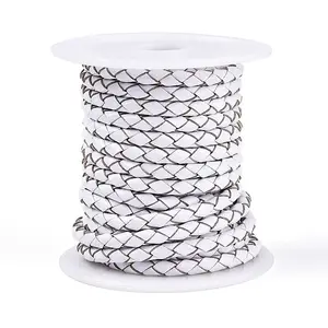 Hollow Braided Cowhide Leather Cord