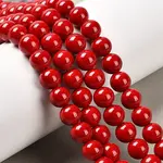 Natural Dyed Mashan Jade Gemstone Bead Strands