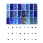 288G 24 Colors Glass Seed Beads