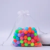 Rectangle Organza Drawstring Bags