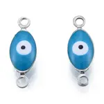 304 Stainless Steel Enamel Connector Charms