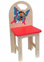 Dětská židlička motýl kluk