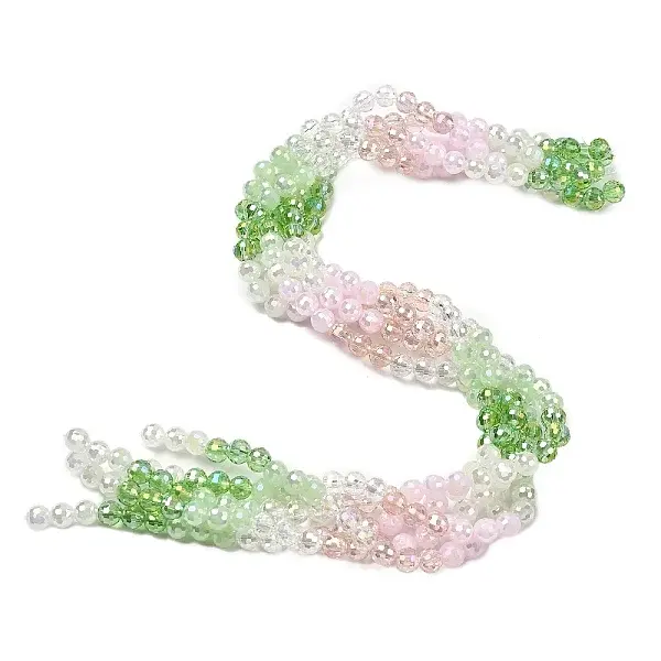 Electroplate Glass Beads Strands