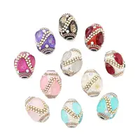 Iron with Resin with Glass Handmad