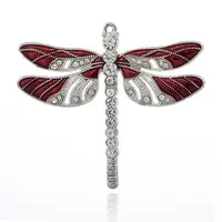 Alloy Enamel Dragonfly Big Pendants