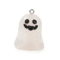 Halloween Theme Luminous Resin Pendants