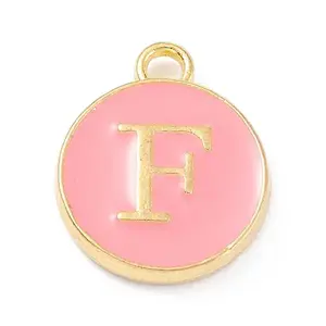 Golden Plated Alloy Enamel Charms