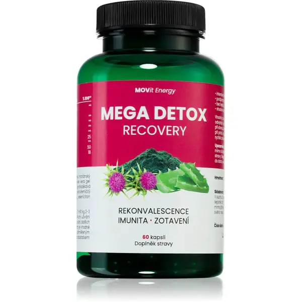 Movit Energy Mega Detox Recovery kapsle pro podporu detoxikace organismu 60 cps