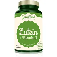 GreenFood Nutrition Lutein + Vitamin A kapsle pro podporu zdraví zraku 90 cps