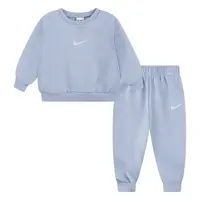 Nike kids essential fleece crew set 68-74 cm
