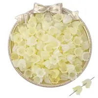 100Pcs Acrylic Bead Caps