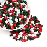 Christmas Theme Glass Seed Beads