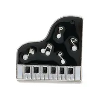Piano Enamel Pin