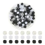 600Pcs 3 Colors Acrylic European Beads