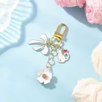 Flower & Bowknot & Cat Alloy Enamel Pendant Decorations