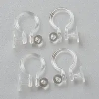 Plastic Clip-on Earring Findings