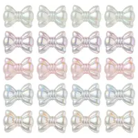 UV Plating Luminous Transparent Acrylic Beads