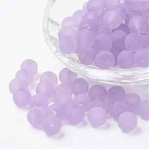 Transparent Acrylic Beads