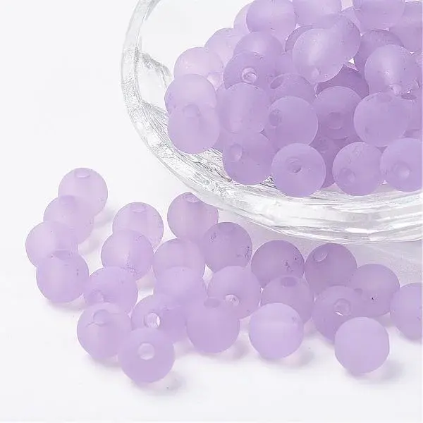 Transparent Acrylic Beads