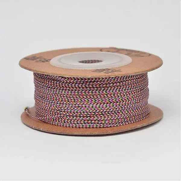 Eco-Friendly Dyed Round Polyester Cords