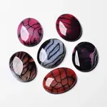 Natural Dragon Veins Agate Cabochons
