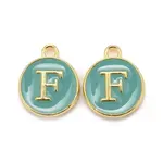 Golden Plated Alloy Enamel Charms