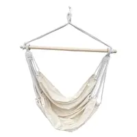 Závěsné houpací křeslo lindo new - bílá/béžová