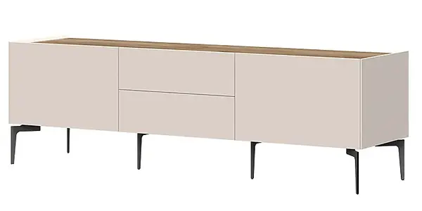 Tv stolek 176 ambrosia - béžová/dub tobacco