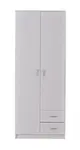 Kombinovaná skříň 2d nerea - bílá