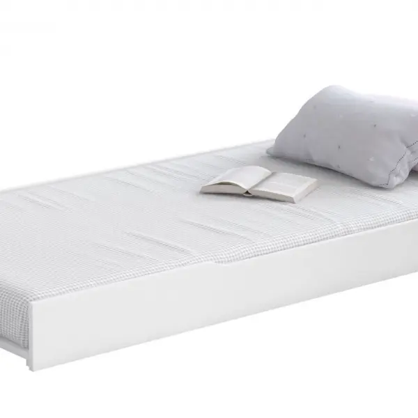 Přistýlka 90x200cm k posteli a pohovce 2v1 pure - bílá