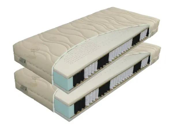 Matrace 1+1 zdarma natura hydrolatex t4 - pružinová