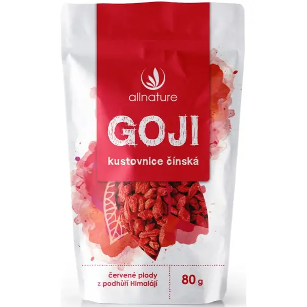 Allnature Kustovnica čínska Goji sušené sušené plody 80 g